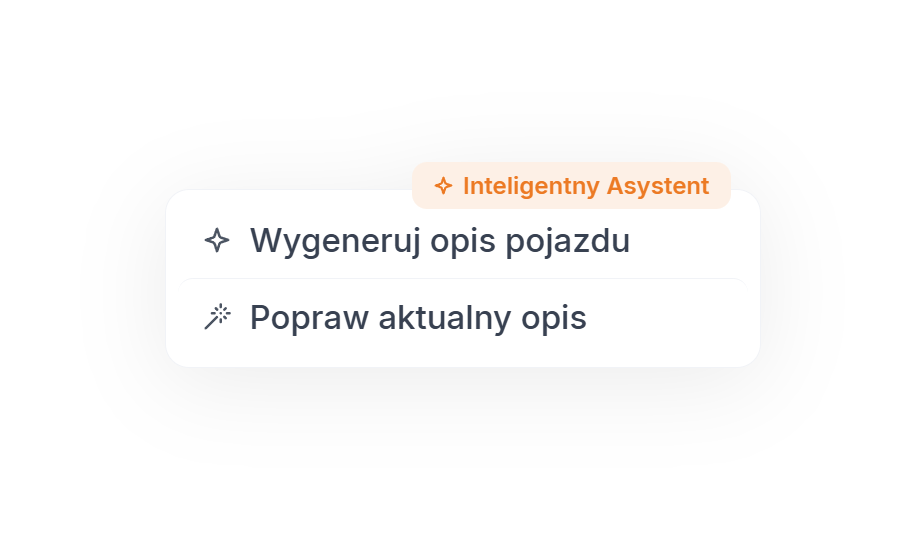 automatyczne opisy aut
